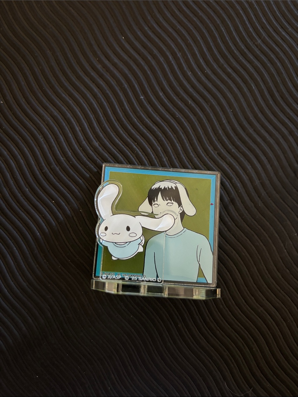 Sanrio Cinnamoroll & Ito Junji Acrylic Display Stand - Blue and Green